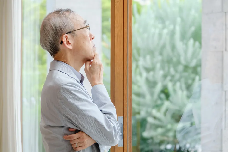 認知症の男性
